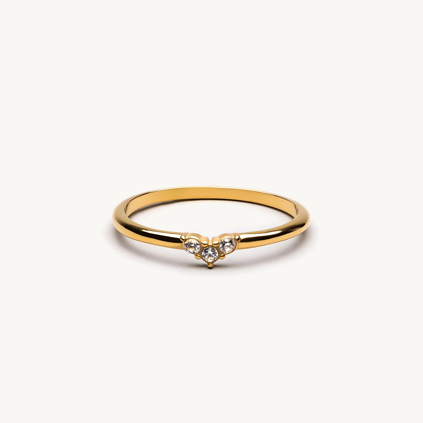 Amani Diamond Heart Ring