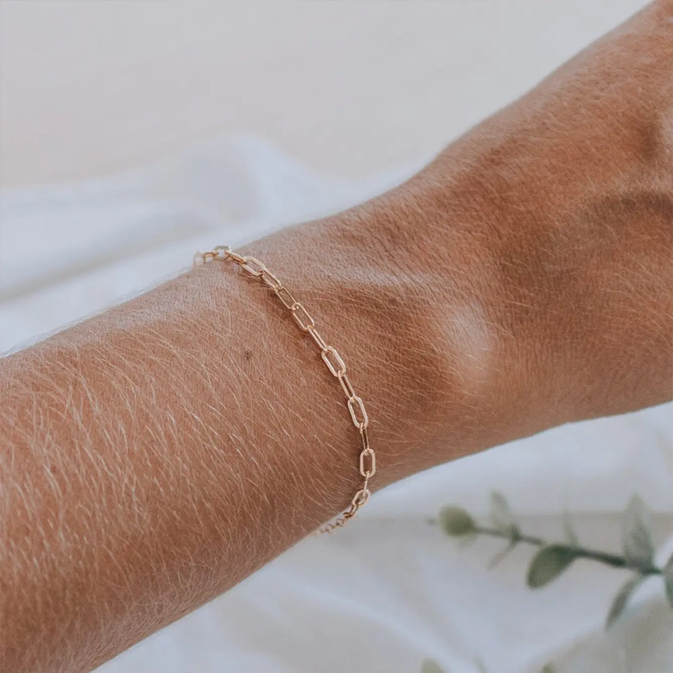 Camille Paperclip Bracelet