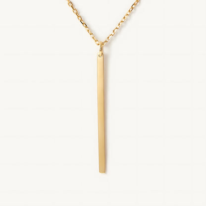 Kallice Gold Bar Necklace